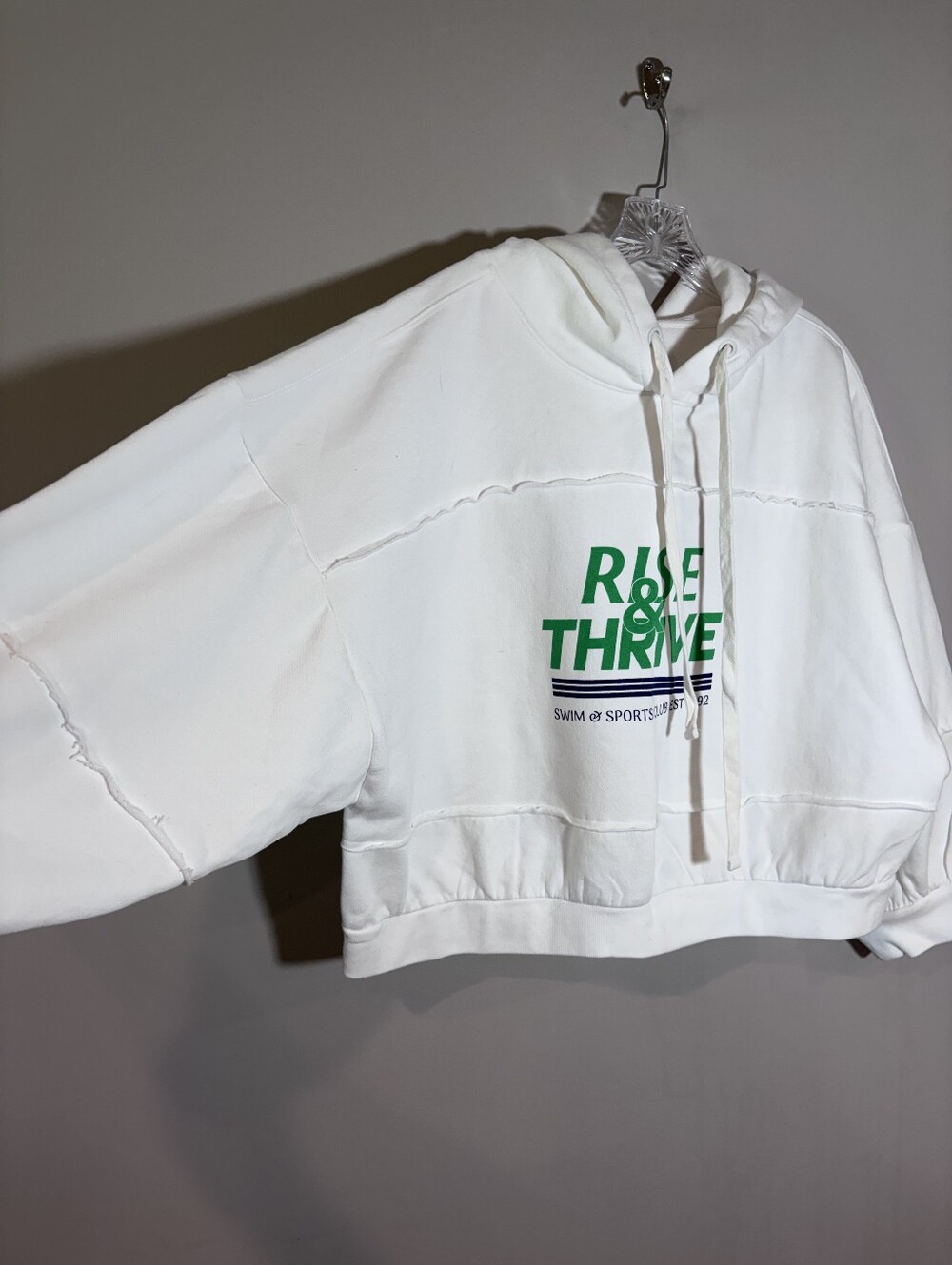 Daily Practice Relay Hooded Sweatshirt Size 2X New Anthropologie - Picture 6 of 11